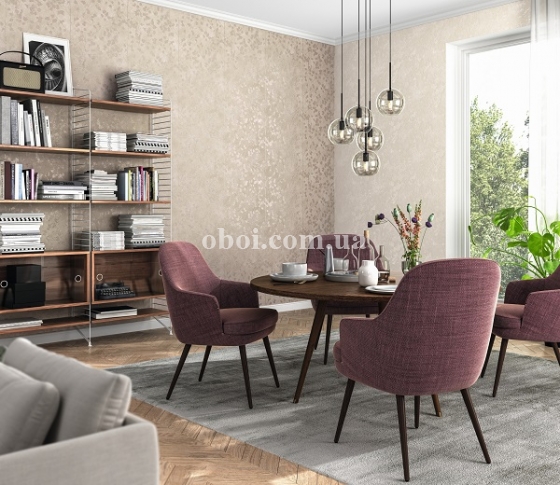 Обои Rasch коллекции Finca в интерьере